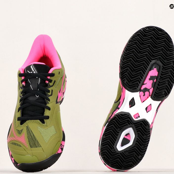 Γυναικεία παπούτσια Mizuno Wave Exceed Light 2 Padel calliste green / pink glo / black 14