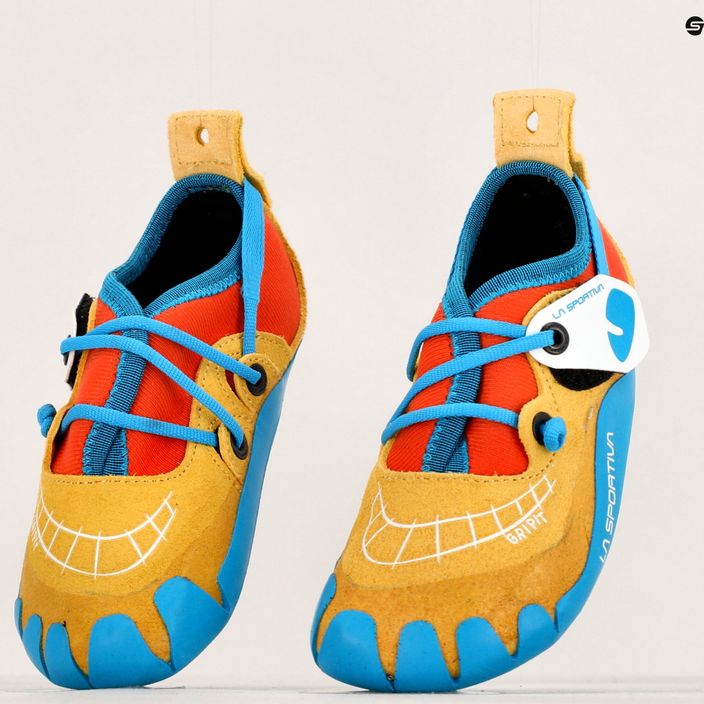 La Sportiva παιδικό παπούτσι αναρρίχησης Gripit κίτρινο/φλόγα 11