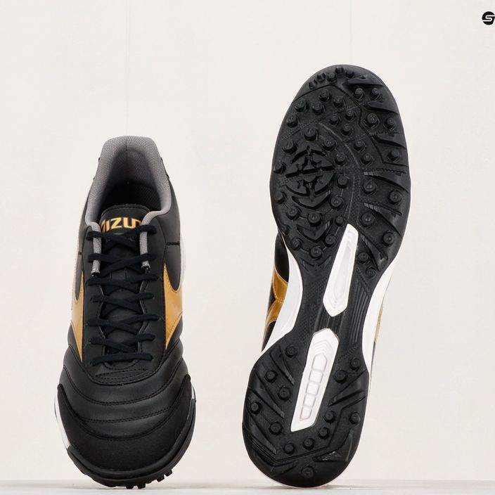 Ανδρικά ποδοσφαιρικά παπούτσια Mizuno Morelia Sala Classic TF μαύρο/χρυσό/σκιά 9