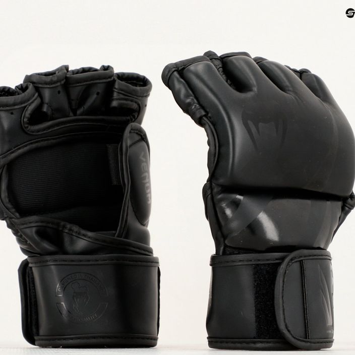 Venum Challenger ματ/μαύρα γάντια προπόνησης MMA 5