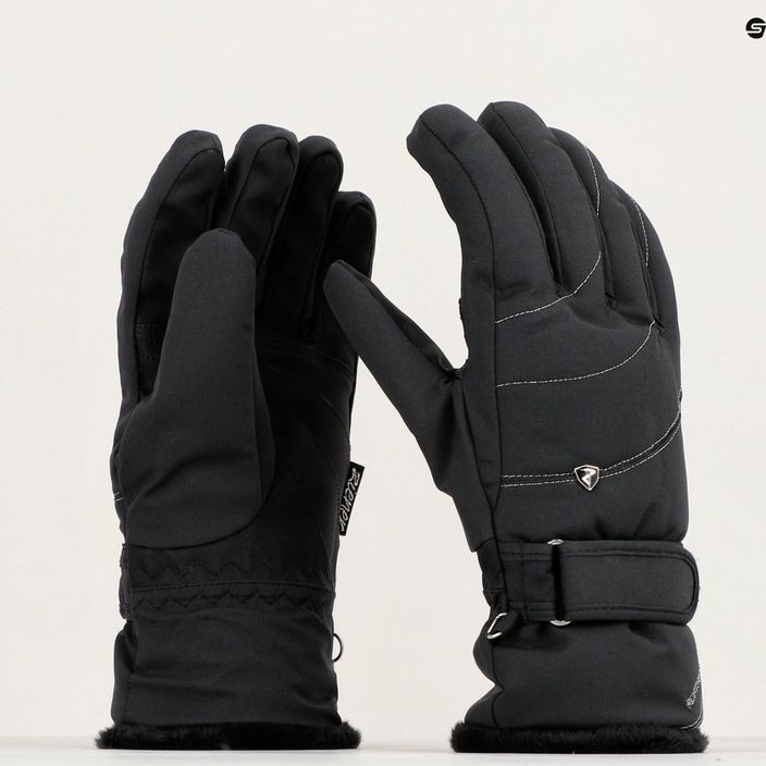 Γυναικεία γάντια σκι ZIENER Kahli PR μαύρο 3