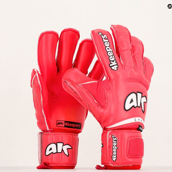 4Keepers Champ Colour Red VI γάντια τερματοφύλακα κόκκινα 5