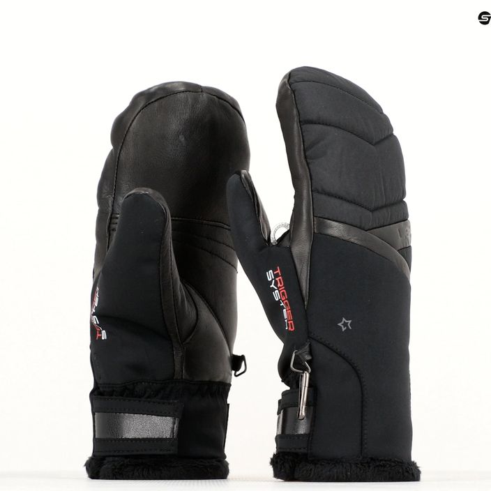 LEKI Γυναικεία γάντια σκι Snowfox 3D Mitt μαύρο 10
