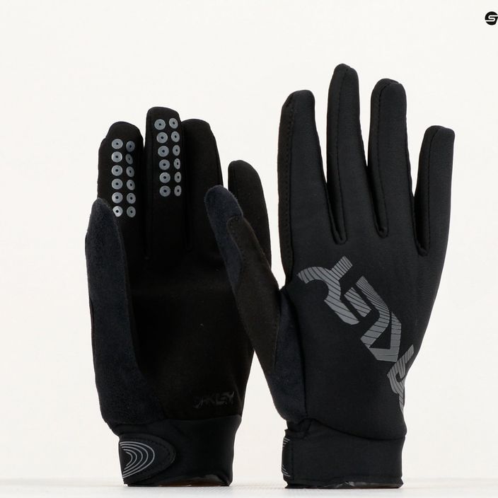 Oakley Seeker Thermal Mtb ανδρικά γάντια ποδηλασίας μαύρα FOS901325 3