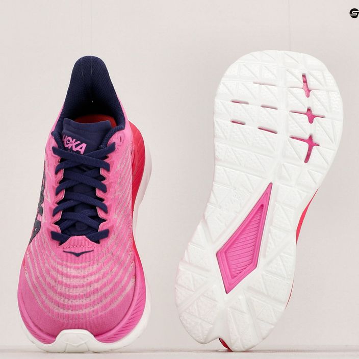 Γυναικεία παπούτσια για τρέξιμο HOKA Mach 5 βατόμουρο/φράουλα 10