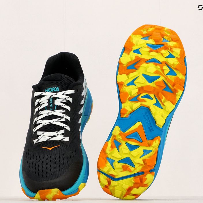 Ανδρικά παπούτσια για τρέξιμο HOKA Torrent 3 μαύρο/μπλε ντίβα 8
