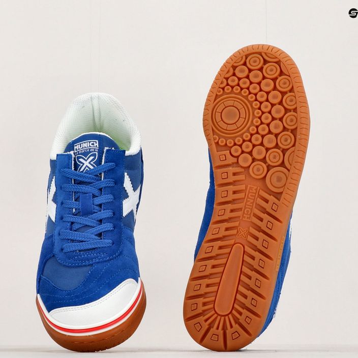 MUNICH Gresca μπλε ποδοσφαιρικά παπούτσια ποδοσφαίρου 13