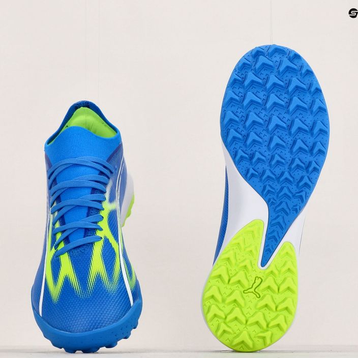 Ανδρικά ποδοσφαιρικά παπούτσια PUMA Ultra Match TT ultra blue/puma white/pro green 17