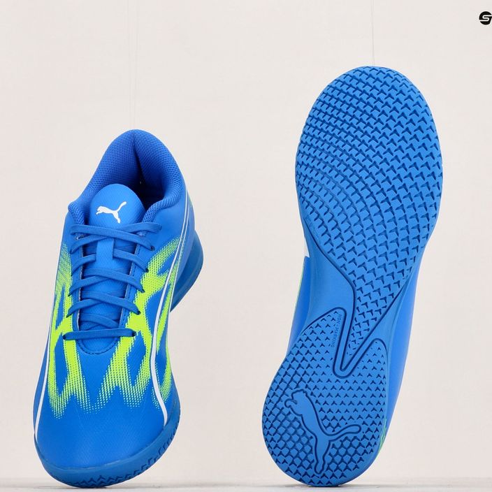 PUMA ανδρικά ποδοσφαιρικά παπούτσια Ultra Play It ultra blue/puma white/pro green 17