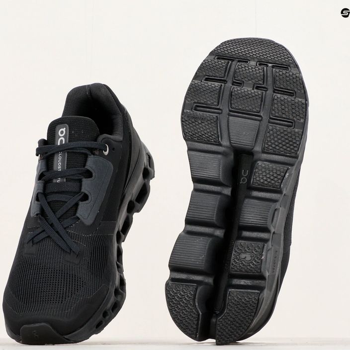Γυναικεία παπούτσια για τρέξιμο On Running Cloudstratus μαύρο 10