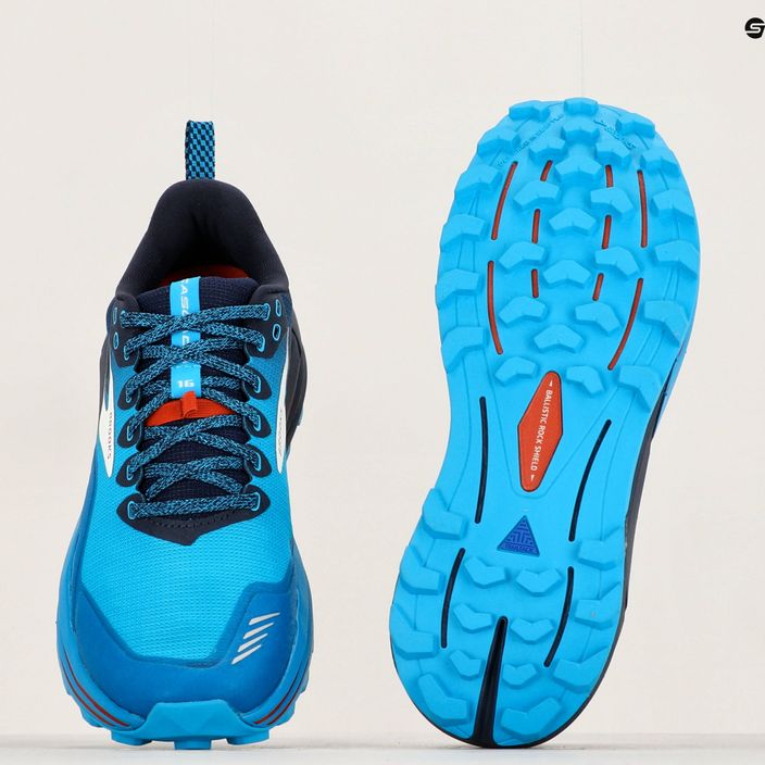 Brooks Cascadia 16 ανδρικά παπούτσια για τρέξιμο peacoat/atomic blue/rooibos 14
