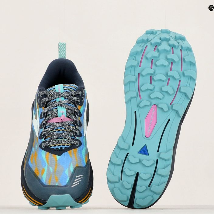 Brooks Cascadia 16 eclipse/marina/chalk ανδρικά παπούτσια για τρέξιμο 14