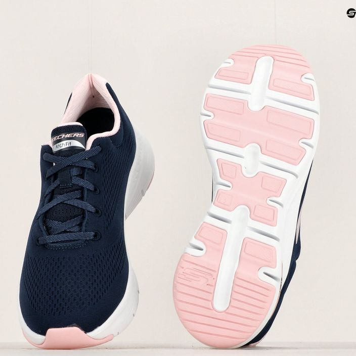 Γυναικεία παπούτσια προπόνησης SKECHERS Arch Fit Big Appeal navy/pink 14
