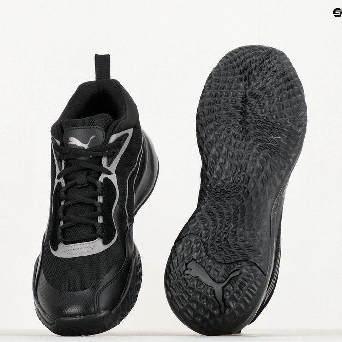 Ανδρικά παπούτσια μπάσκετ PUMA Playmaker Pro Trophies puma aged silver/cast iron/puma black 16