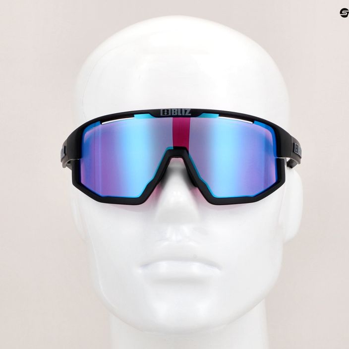 Bliz Fusion Nano Optics Nordic Light S2 ματ μαύρο/μπεγκόνια/βιολετί μπλε πολυ ποδηλατικά γυαλιά 12