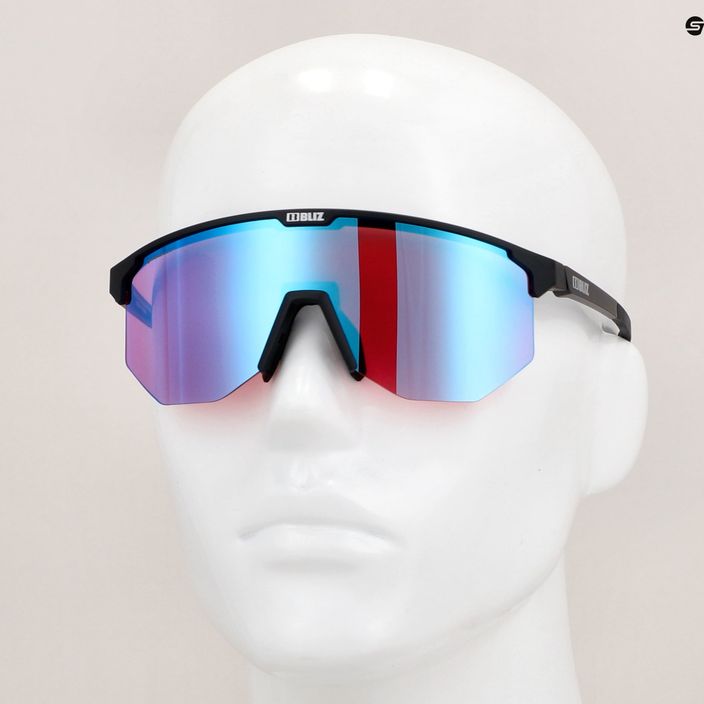 Bliz Hero Nano Optics Nordic Light S2 ποδηλατικά γυαλιά ματ μαύρο/ανοιχτή μπιγκόνια/βιολετί μπλε multi 13