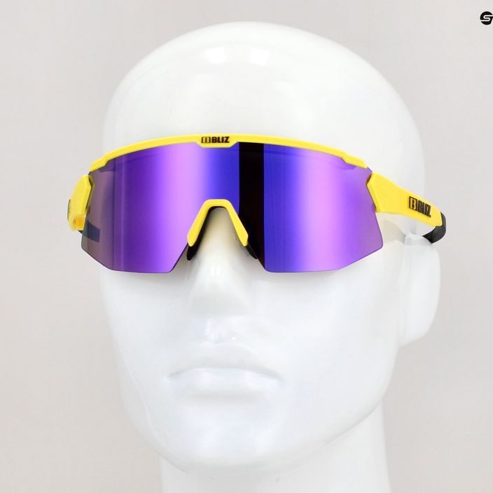 Bliz Breeze S3+S1 ματ neon κίτρινο/καφέ μωβ πολλαπλά/ροζ ποδηλατικά γυαλιά 11