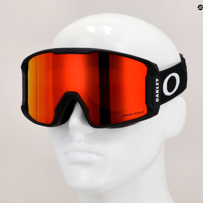 Oakley Line Miner ματ μαύρο/prizm snow torch iridium γυαλιά σκι OO7093-04 10
