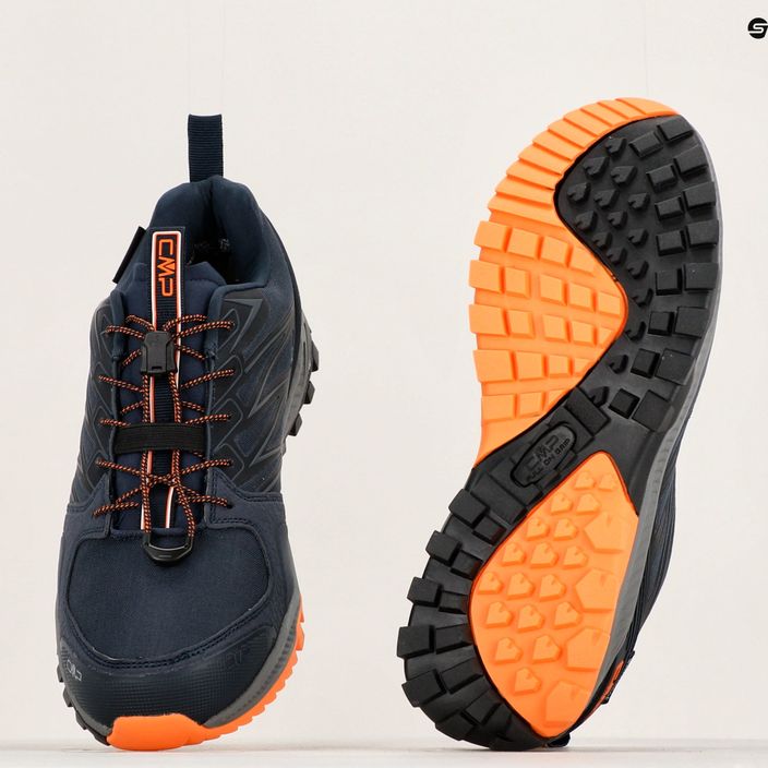 Ανδρικές μπότες πεζοπορίας CMP Atik Wp Fast blue/f.orange 15