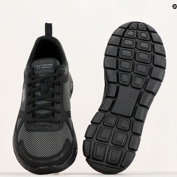 SKECHERS Track Bucolo ανδρικά παπούτσια προπόνησης μαύρο 8