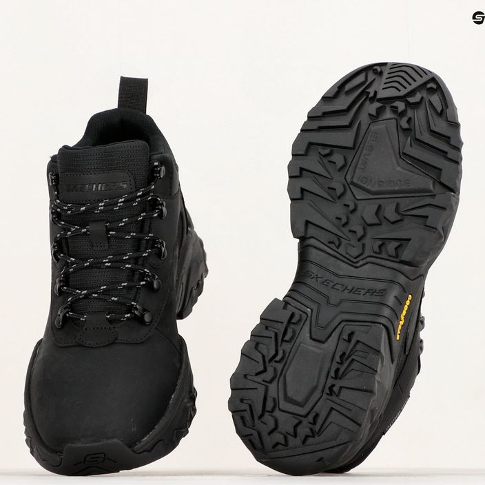 Ανδρικές μπότες πεζοπορίας SKECHERS Terraform Renfrom μαύρο 14