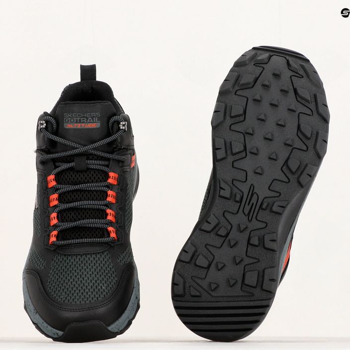 Ανδρικά αθλητικά παπούτσια SKECHERS Go Run Trail Altitude Element μαύρο/κάρβουνο 13
