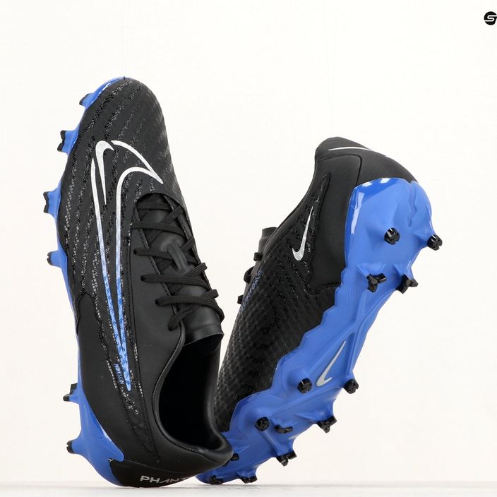Nike Phantom GX Academy FG/MG μαύρο/χρώμιο/υπερπολυτελές μποτάκια ποδοσφαίρου 8
