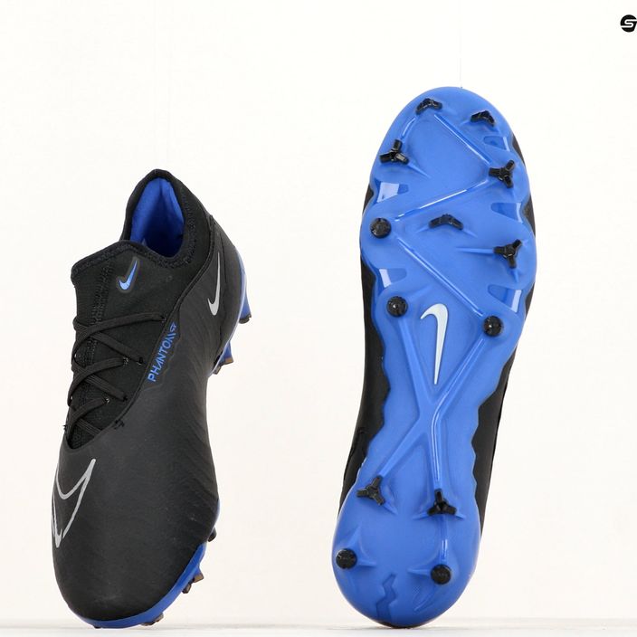 Nike Phantom GX Pro FG μπότες ποδοσφαίρου μαύρο/χρώμιο/hyper royal 8