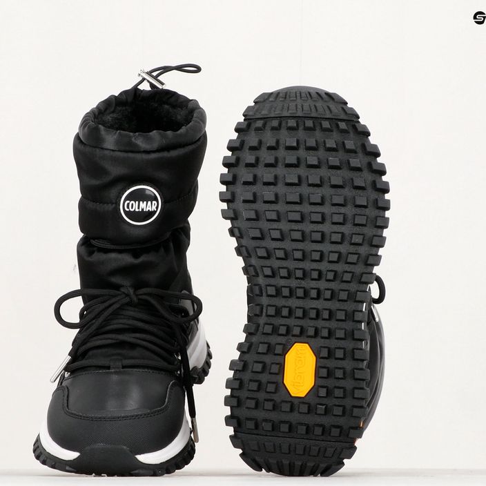 Γυναικείες μαύρες μπότες χιονιού Colmar Warmer Plain 15