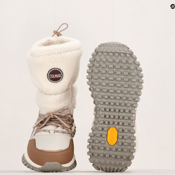 Colmar Warmer Voyage γυναικείες μπότες χιονιού καφέ καφέ/λευκό 15