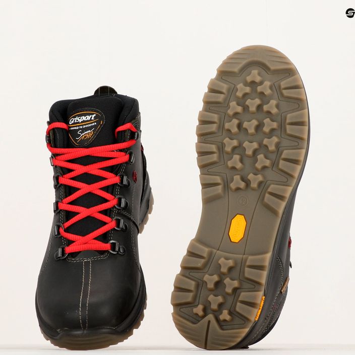 Ανδρικές μπότες πεζοπορίας Grisport 12905D146G μαύρο 10
