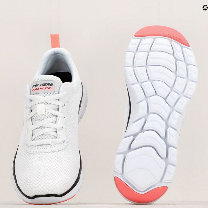 Γυναικεία παπούτσια προπόνησης SKECHERS Flex Appeal 4.0 Brilliant View λευκό/ροζ 13