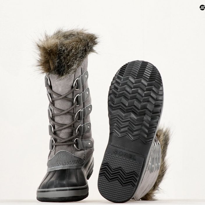 Sorel Joan of Arctic Dtv quarry/black γυναικείες μπότες χιονιού 16