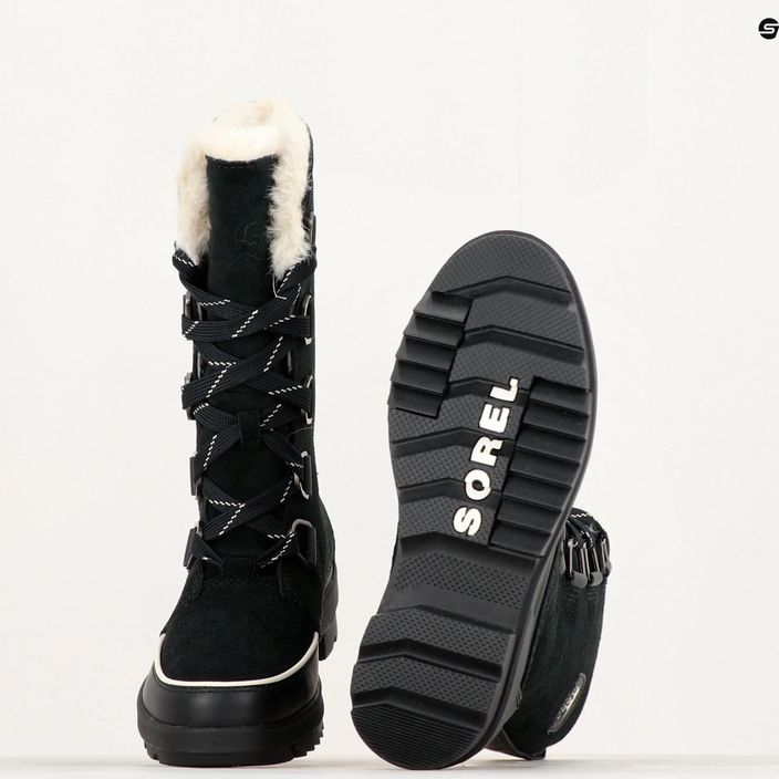 Γυναικείες μπότες χιονιού Sorel Torino II Tall WP μαύρο 8