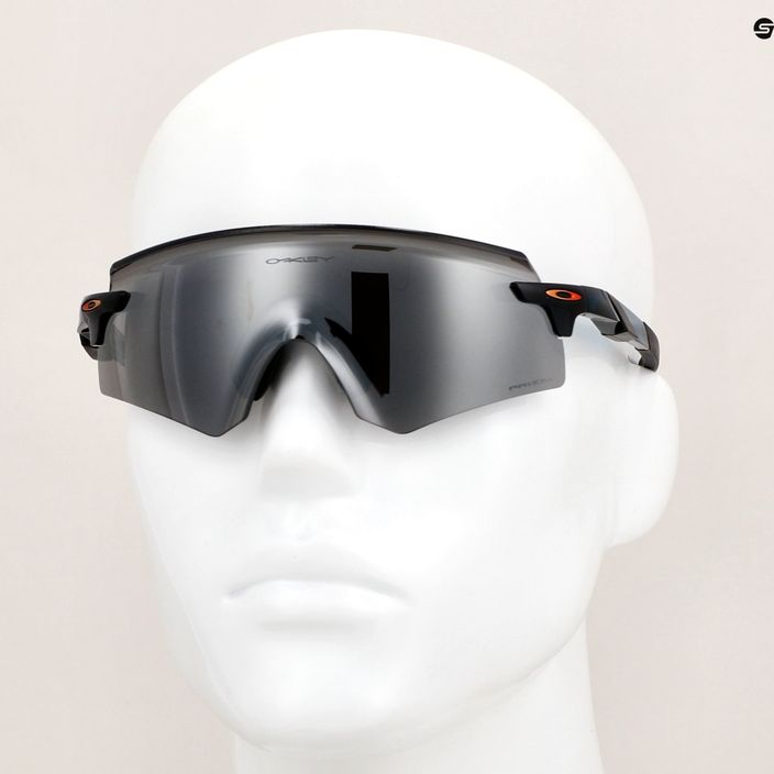 Γυαλιά ηλίου Oakley Encoder γυαλισμένο μαύρο / μαύρο prizm 12