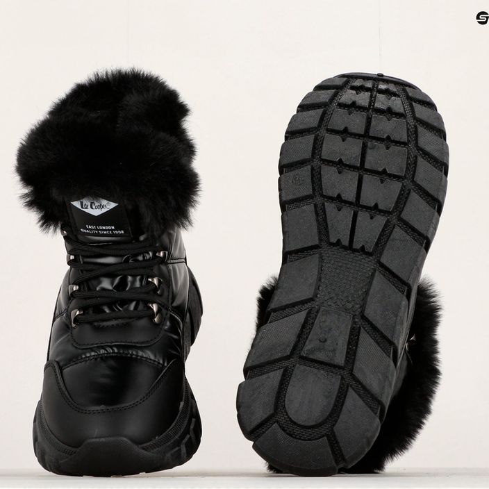Lee Cooper γυναικείες μπότες χιονιού LCJ-23-44-1955LA μαύρο 10