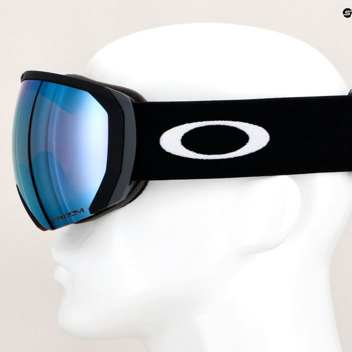 Oakley Flight Path ματ μαύρο/prizm snow sapphire iridium γυαλιά σκι 10
