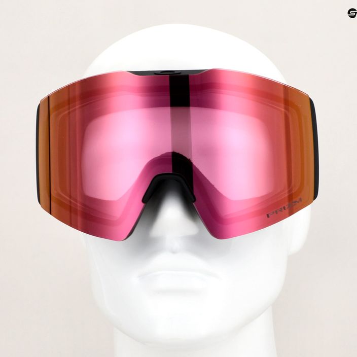 Oakley Fall Line ματ μαύρο/prizm snow hi pink γυαλιά σκι 10