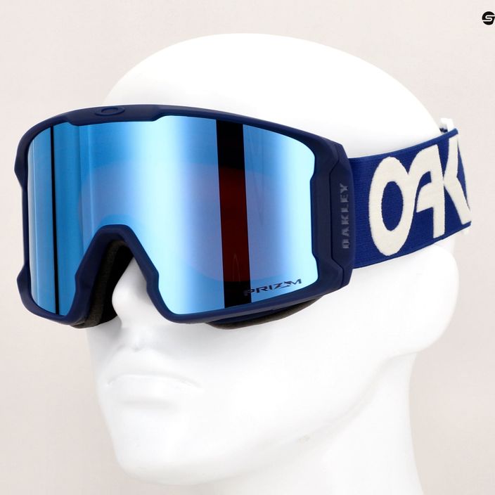 Oakley Line Miner matte b1b navy/prizm sapphire iridium γυαλιά σκι 7
