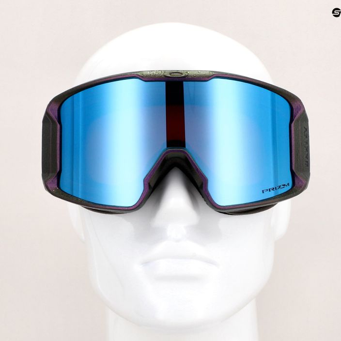 Oakley Line Miner fractel λιλά / πρίσμα ζαφείρι ιρίδιο γυαλιά σκι 7