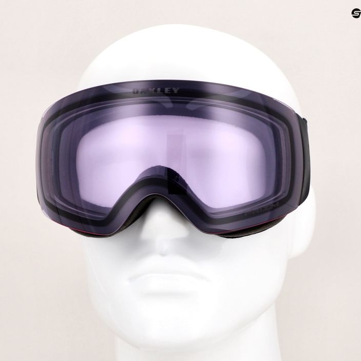 Oakley Flight Deck ματ μαύρο/prizm snow clear γυαλιά σκι 7