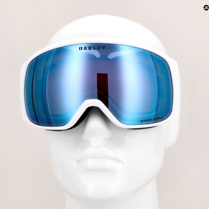 Oakley Flight Tracker γυαλιά σκι ματ λευκό/prizm snow sapphire iridium 10