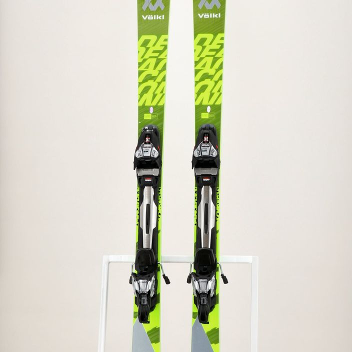 Σκι κατάβασης Völkl Deacon 76 + rMotion3 12 GW πράσινο/πράσινο νέον/λευκό μαργαριτάρι 14