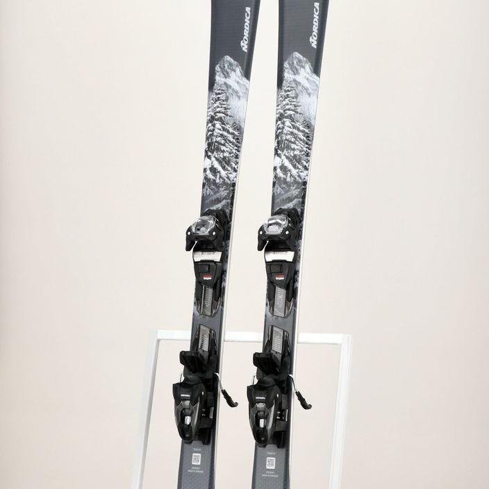 Γυναικείο σκι κατάβασης Nordica Wild Belle 74 + TP2 COMP10 FDT γκρι/λευκό 14
