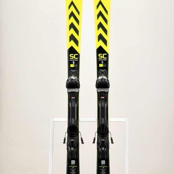 Völkl Racetiger SC Yellow + vMotion 10 GW κίτρινο/μαύρο downhill σκι 11