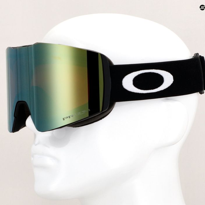 Oakley Fall Line ματ μαύρο/prizm sage gold γυαλιά σκι 10