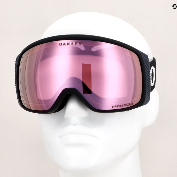 Oakley Flight Tracker ματ μαύρο/prizm snow hi pink γυαλιά σκι 10