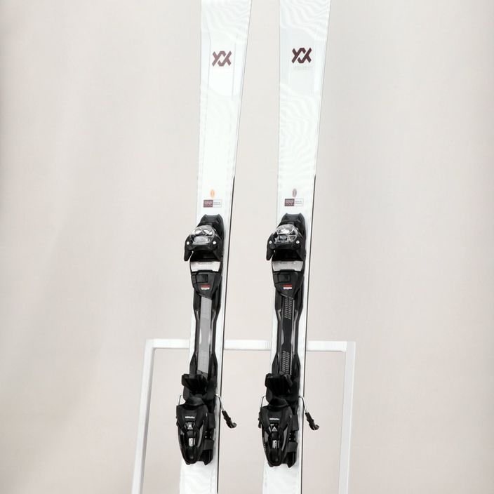Γυναικείο σκι κατάβασης Völkl Flair 76 Elite + vMotion 10 GW λευκό/μπερι 16