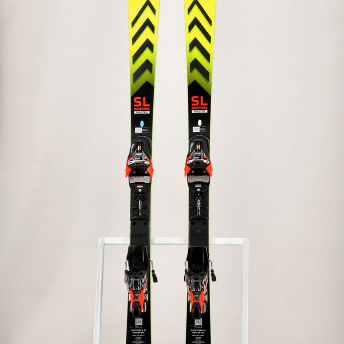 Völkl Racetiger SL Master + XComp 16 GW κίτρινο/μαύρο downhill σκι 15
