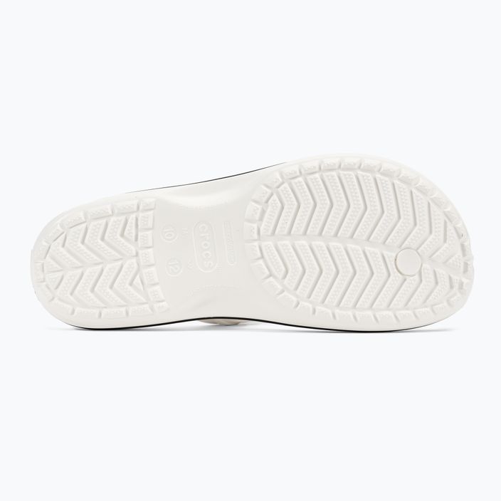 Crocs Crocband Flip σαγιονάρες λευκές 11033-100 5